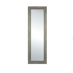 Mainstays Full-Length Rectangular Mirror, 17Inx53In, Rustic Grey